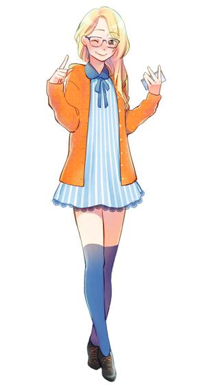 にと (Inazo)さんの女の子のキャラクターイラストへの提案