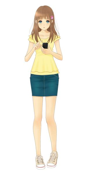 内田さえ (sana300)さんの女の子のキャラクターイラストへの提案