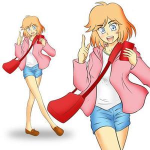 ai_lancerさんの女の子のキャラクターイラストへの提案