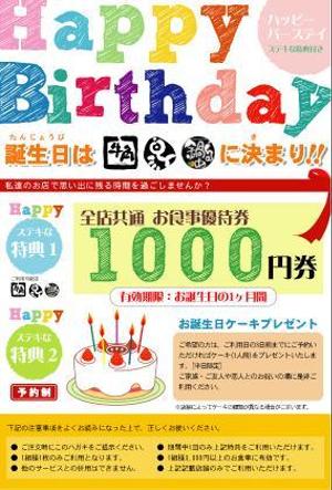 banbi0320さんの誕生日ＤＭへの提案