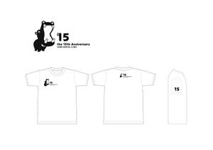 くみ11 (ramenkoike11)さんの歯科医院開院「15周年記念」のTシャツデザインへの提案