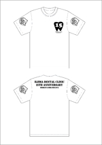 pmuster  (pmuster)さんの歯科医院開院「15周年記念」のTシャツデザインへの提案