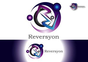 Shigeki (Shigeki)さんのインターネットマーケティング会社「リヴァーシオン（Reversyon）」のロゴへの提案