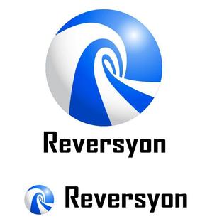 MacMagicianさんのインターネットマーケティング会社「リヴァーシオン（Reversyon）」のロゴへの提案