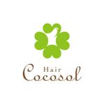 skyblue (skyblue)さんの新規美容室【 Hair Cocosol 】ロゴ作成依頼への提案