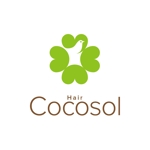 skyblue (skyblue)さんの新規美容室【 Hair Cocosol 】ロゴ作成依頼への提案