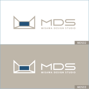 neomasu (neomasu)さんの高額住宅及びデザイン住宅「MDS」のロゴへの提案