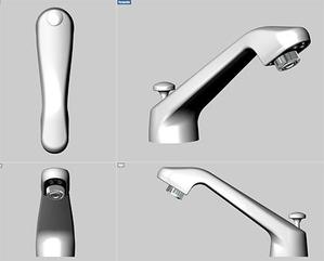 a4597さんの自動水栓（蛇口部分）の３Ｄデータ作成への提案