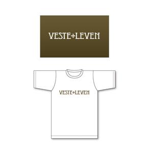 eji_ejiさんのアパレルブランド　VESTE LEVEN　ロゴ作成依頼への提案