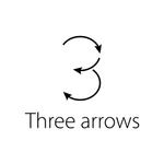 渋谷吾郎 -GOROLIB DESIGN はやさはちから- (gorolib_design)さんの美容室　「Three arrows」のロゴへの提案