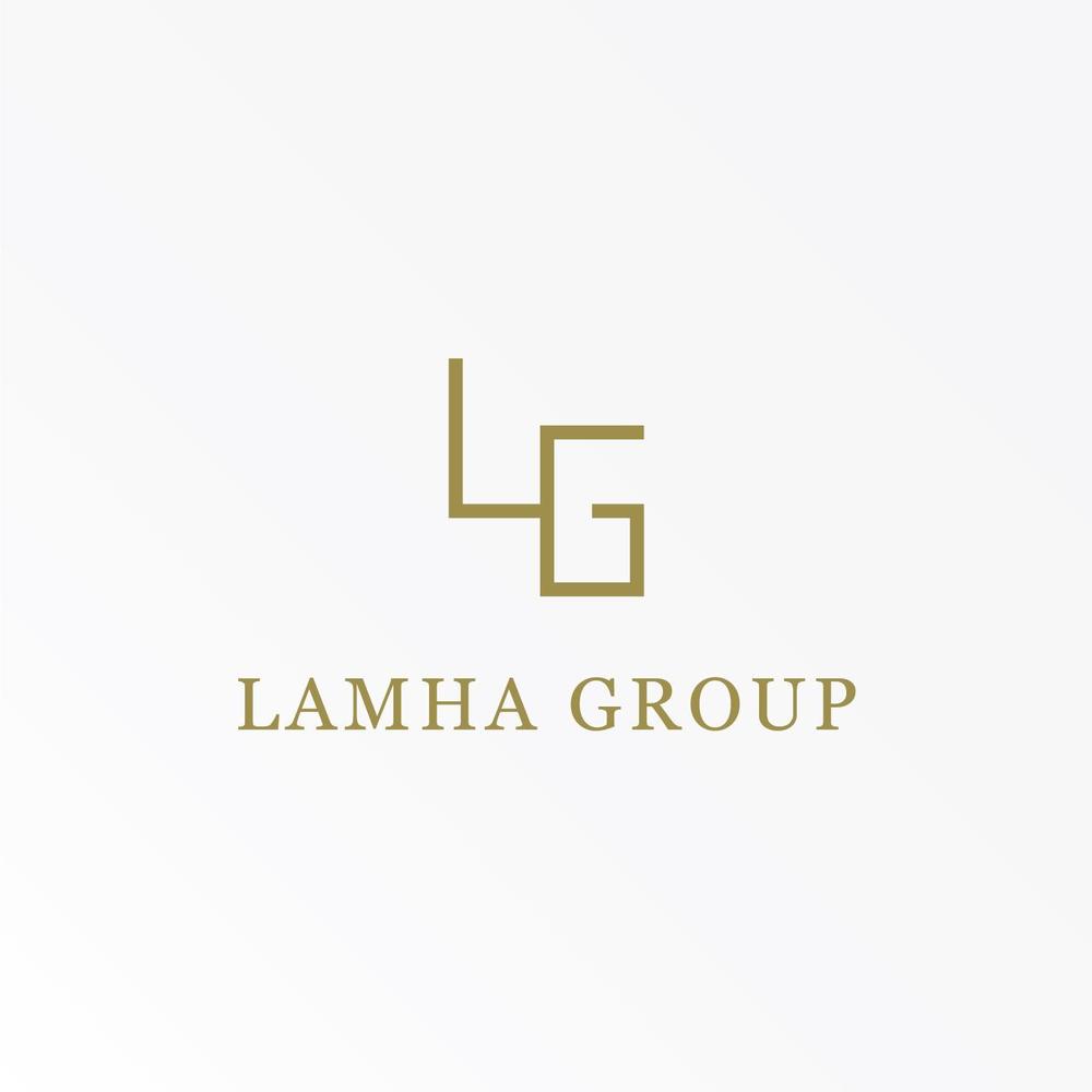 ベトナムの不動産会社「LAMHA　GROUP」のロゴ