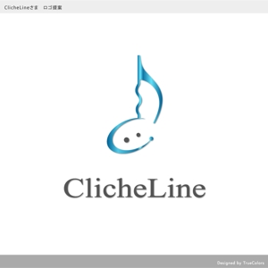 TrueColors (TrueColors)さんの新設会社「ClicheLine」のロゴデザインへの提案