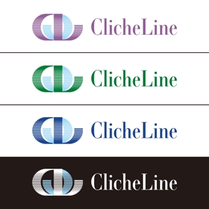 吉田公俊 (yosshy27)さんの新設会社「ClicheLine」のロゴデザインへの提案