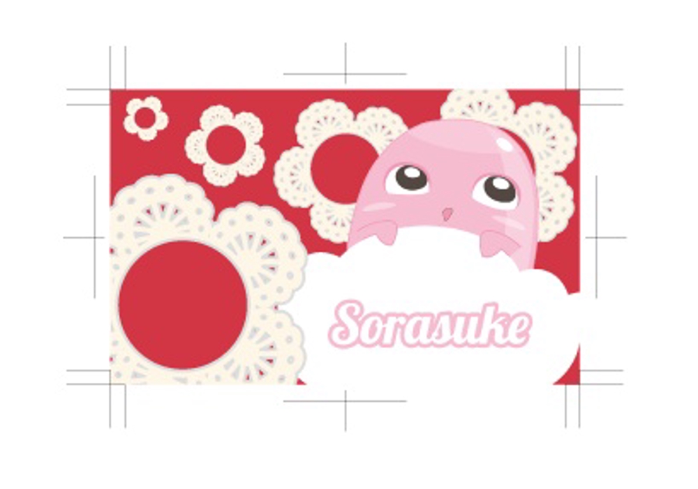 「Sorasuke Inc.」 アメリカ法人の名刺デザイン