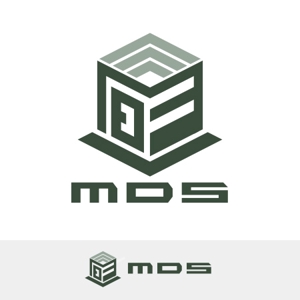 octo (octo)さんの高額住宅及びデザイン住宅「MDS」のロゴへの提案