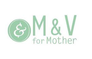 シマプロ (popporo)さんの高級ドレスショップ「Ｍ＆Ｖ for Mother 」のロゴへの提案