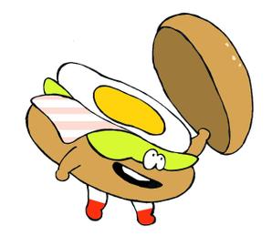 COMMON ROOM ()さんのお茶目なegg(たまご）マンのキャラクターへの提案