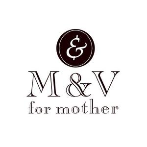 glamdesign (miqi)さんの高級ドレスショップ「Ｍ＆Ｖ for Mother 」のロゴへの提案