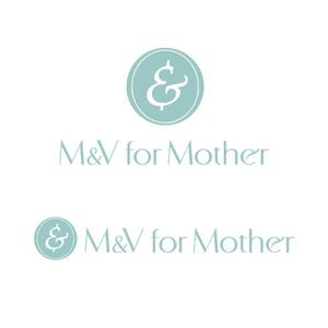 angie design (angie)さんの高級ドレスショップ「Ｍ＆Ｖ for Mother 」のロゴへの提案