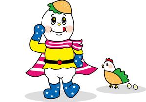 nobo (kitamuran)さんのお茶目なegg(たまご）マンのキャラクターへの提案