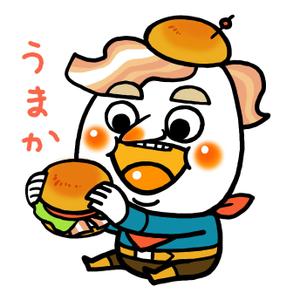 nakanusu ()さんのお茶目なegg(たまご）マンのキャラクターへの提案