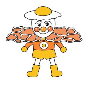 hideojoyabegin (hideojoya)さんのお茶目なegg(たまご）マンのキャラクターへの提案