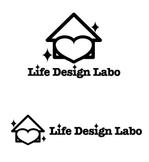 orangemint (orangemint)さんのおうち起業女性向けの暮らし・人生を整えるお片づけサービス【Life Design Labo】のロゴへの提案