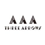 岡目八目 (udaudau)さんの美容室　「Three arrows」のロゴへの提案