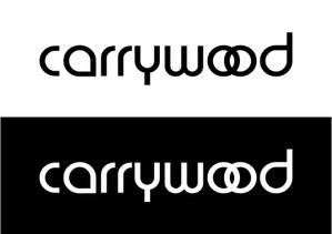 renamaruuさんのレディースブランド「carrywood」のロゴへの提案