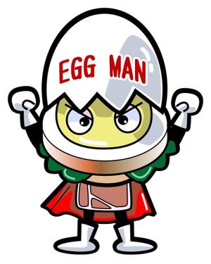 株式会社エルエルパレス／岩気裕司 (elpiy)さんのお茶目なegg(たまご）マンのキャラクターへの提案