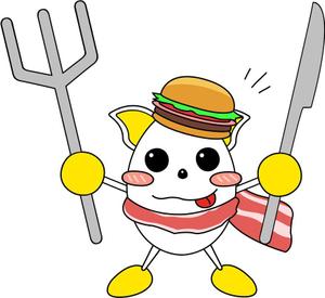 モチュネー (fuwafuwatyan)さんのお茶目なegg(たまご）マンのキャラクターへの提案