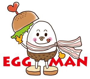 美華代 (mikayo)さんのお茶目なegg(たまご）マンのキャラクターへの提案