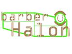Katsu23 (Katsu23)さんの理容室「barber Halon」のロゴへの提案