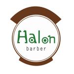 guitar0831 (yuuji0831)さんの理容室「barber Halon」のロゴへの提案