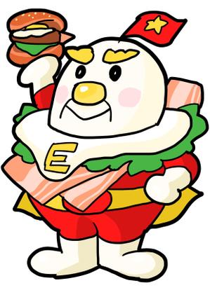 TOM-Design   (TomoSato)さんのお茶目なegg(たまご）マンのキャラクターへの提案