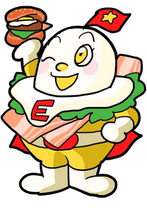 TOM-Design   (TomoSato)さんのお茶目なegg(たまご）マンのキャラクターへの提案