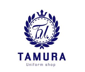 senkiさんの学生服専門店「ＴＡＭＵＲＡ」のロゴマーク・ロゴタイプへの提案
