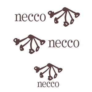 yamahiro (yamahiro)さんのWeb雑貨屋の「necco (根っ子）」のロゴへの提案
