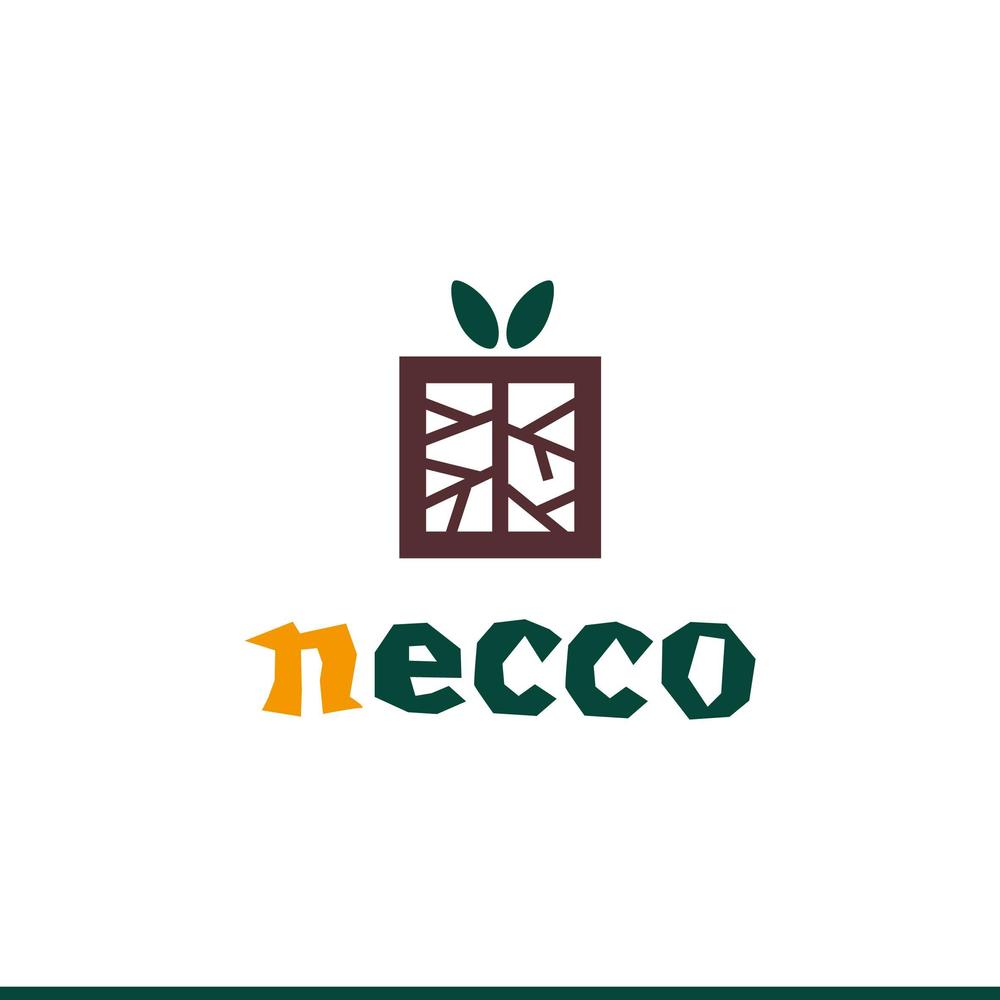 Web雑貨屋の「necco (根っ子）」のロゴ