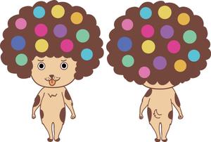 cocomama41さんの会社のマスコットキャラクターデザインへの提案