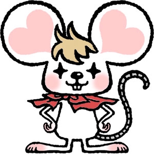 イラストレーター小林紫乃 (shino-illust)さんの白ネズミのピロチューをあなたのセンスでもっとかわいくしてくださいへの提案
