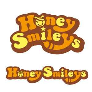 さんのベビー(キッズ)用品と雑貨の小売店「株式会社ハニースマイリーズ」のロゴへの提案