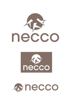 ccg7000さんのWeb雑貨屋の「necco (根っ子）」のロゴへの提案