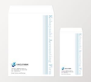 sync design (sync_design)さんの会計事務所の封筒デザインへの提案