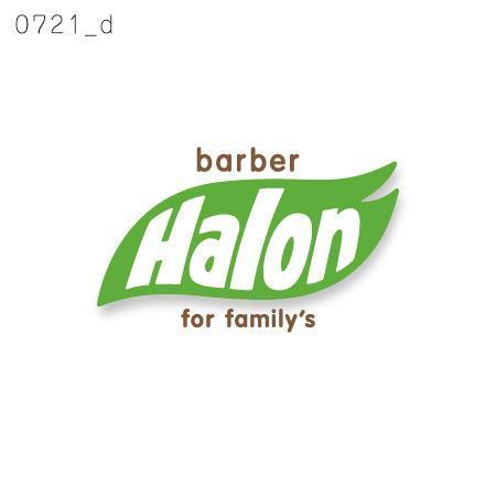 fuji_san (fuji_san)さんの理容室「barber Halon」のロゴへの提案