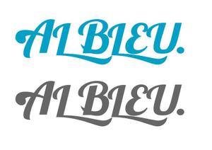 renamaruuさんのアパレルショップMENZ-STYLEの新ブランド「AL BLEU.（オールブルー）」ロゴへの提案