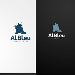 ligth (Serkyou)さんのアパレルショップMENZ-STYLEの新ブランド「AL BLEU.（オールブルー）」ロゴへの提案
