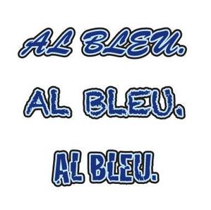 TAKEJIN (miuhina0106)さんのアパレルショップMENZ-STYLEの新ブランド「AL BLEU.（オールブルー）」ロゴへの提案