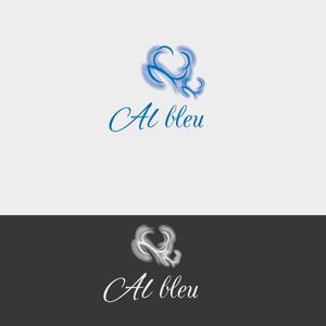 TT (andreinazerpa24)さんのアパレルショップMENZ-STYLEの新ブランド「AL BLEU.（オールブルー）」ロゴへの提案