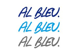 satoshi31048044さんのアパレルショップMENZ-STYLEの新ブランド「AL BLEU.（オールブルー）」ロゴへの提案